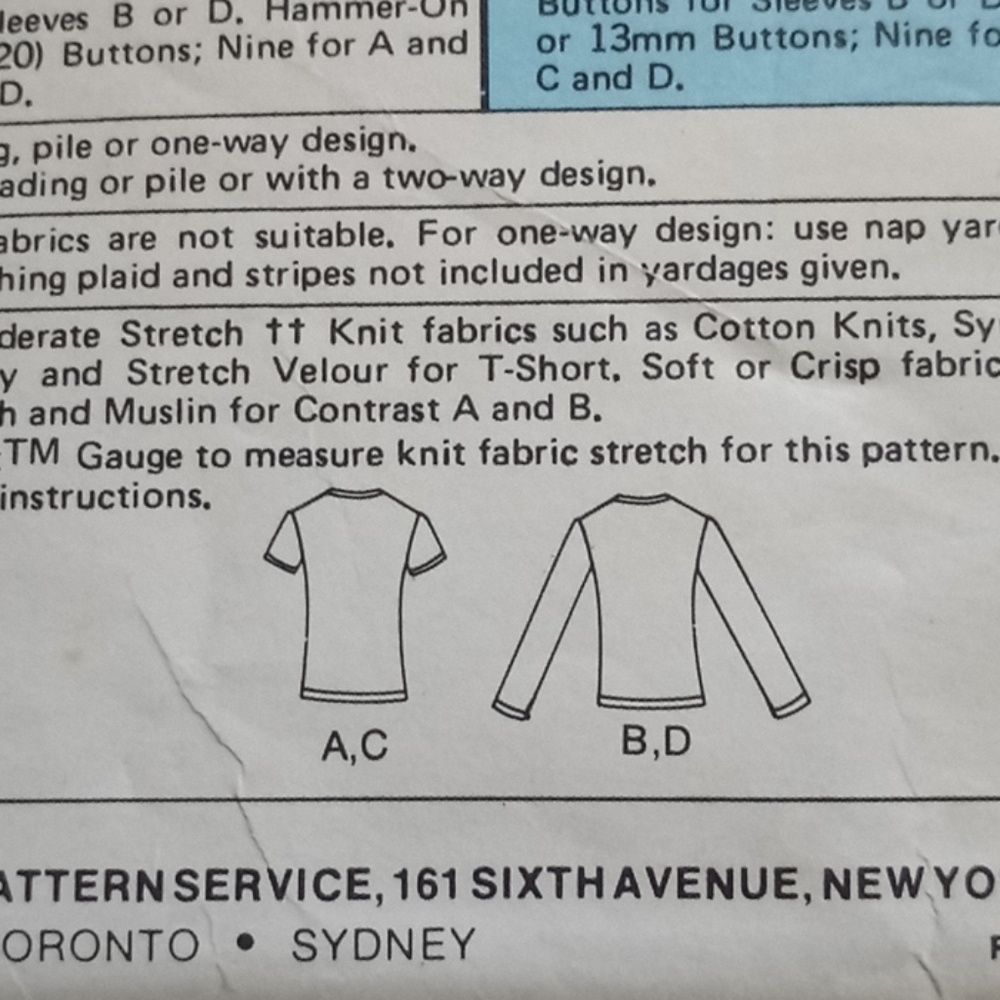 Sewing pattern - Picture 8 of 8